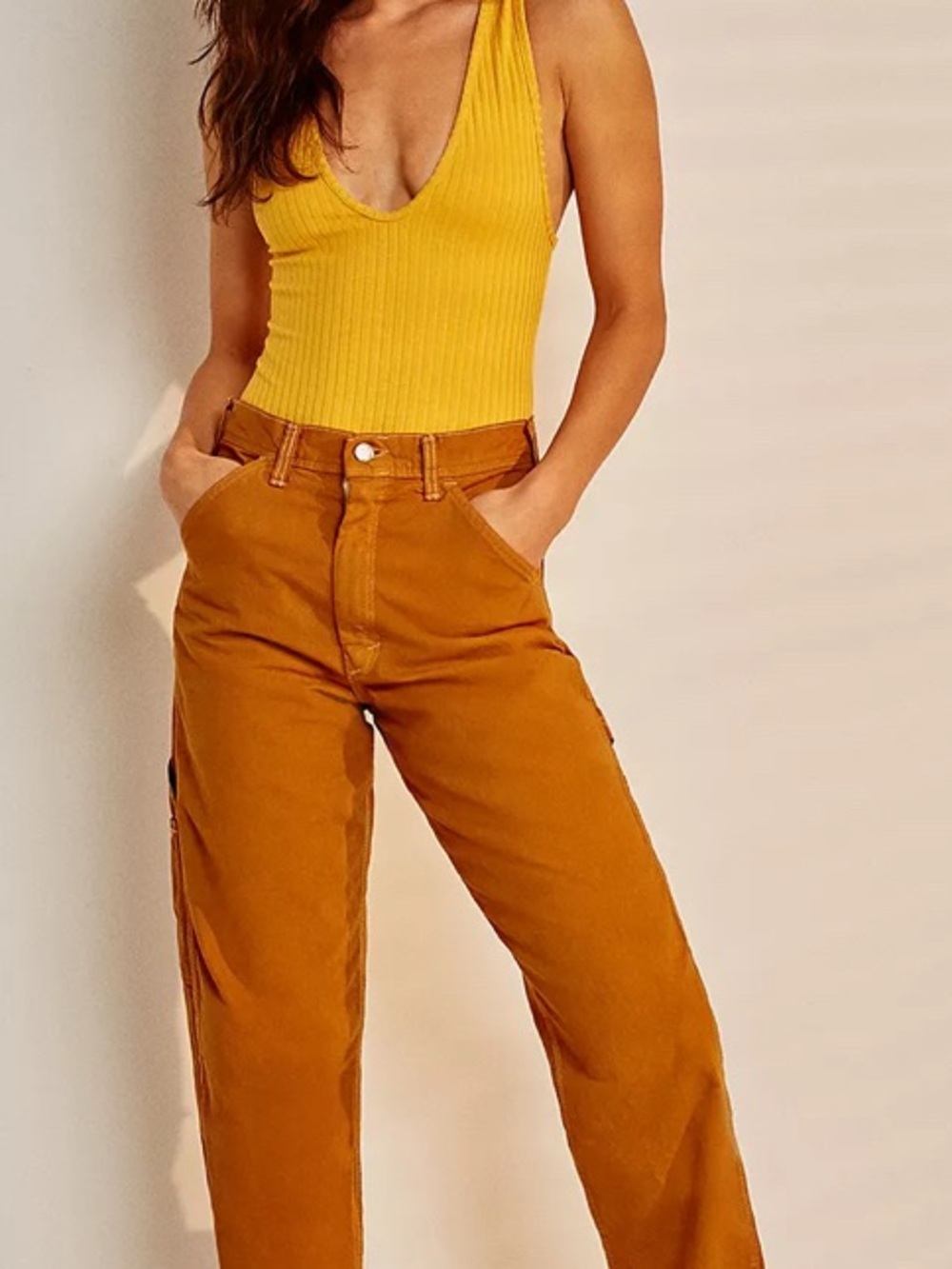 Out From Under Marley Plunging Solid Bodysuit